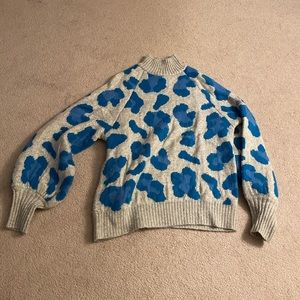 H&M leopard print sweater